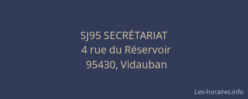 SJ95 SECRÉTARIAT