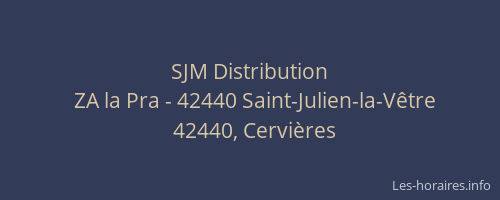 SJM Distribution
