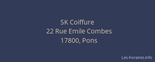 SK Coiffure