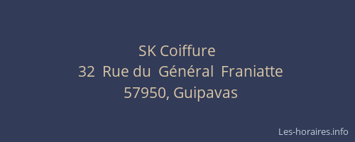 SK Coiffure