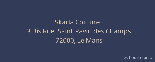 Skarla Coiffure