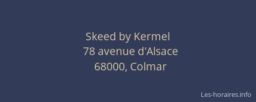 Skeed by Kermel