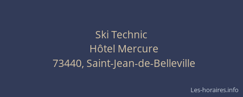 Ski Technic