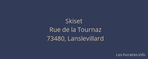 Skiset