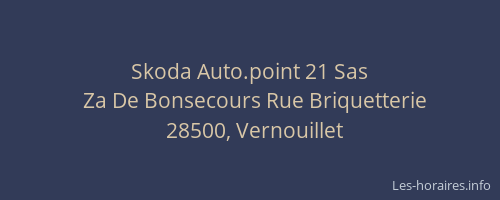 Skoda Auto.point 21 Sas