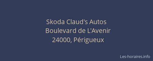 Skoda Claud's Autos