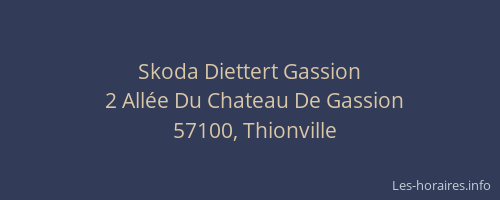 Skoda Diettert Gassion