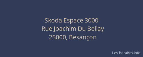 Skoda Espace 3000