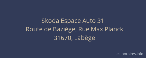 Skoda Espace Auto 31