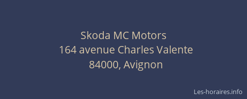 Skoda MC Motors