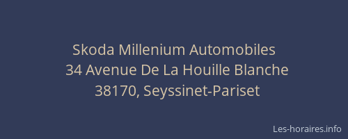 Skoda Millenium Automobiles