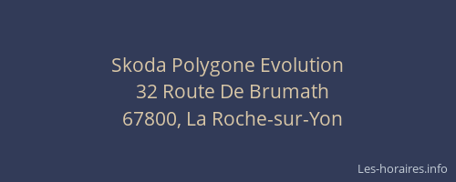 Skoda Polygone Evolution