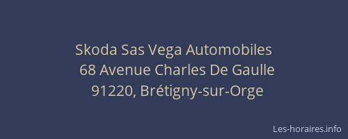 Skoda Sas Vega Automobiles