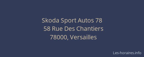 Skoda Sport Autos 78