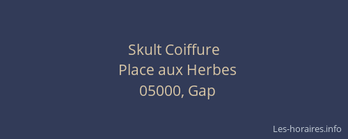 Skult Coiffure