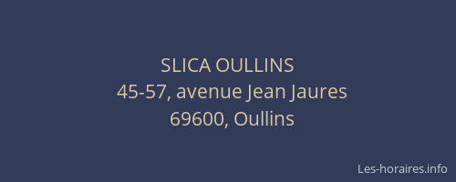 SLICA OULLINS