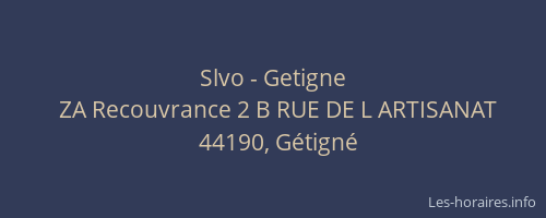 Slvo - Getigne