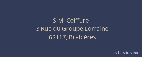 S.M. Coiffure