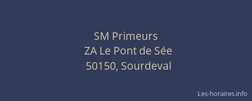 SM Primeurs