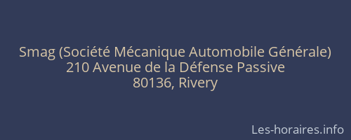 Smag (Société Mécanique Automobile Générale)