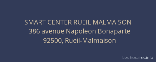 SMART CENTER RUEIL MALMAISON