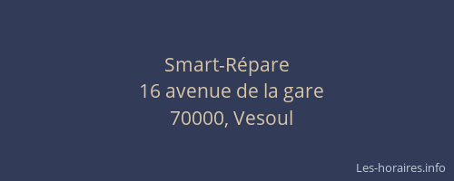 Smart-Répare