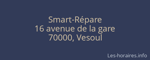 Smart-Répare