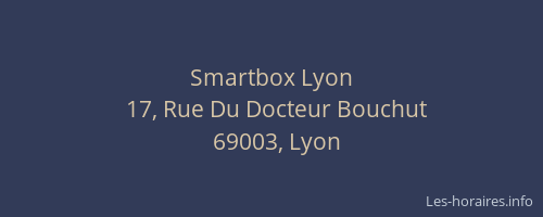 Smartbox Lyon
