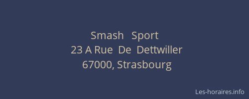 Smash   Sport
