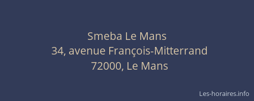 Smeba Le Mans