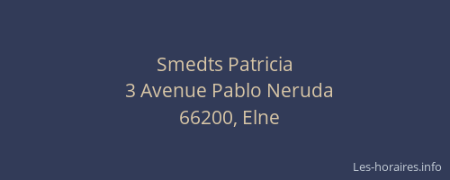 Smedts Patricia