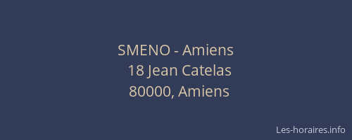 SMENO - Amiens