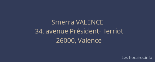 Smerra VALENCE