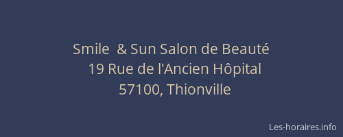 Smile  & Sun Salon de Beaut&eacute;