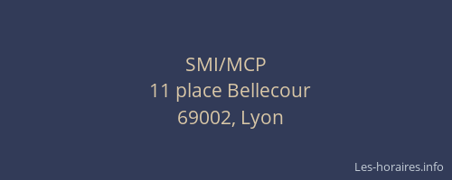 SMI/MCP