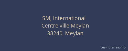 SMJ International