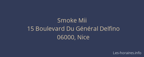 Smoke Mii