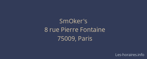 SmOker's