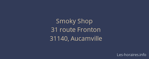 Smoky Shop