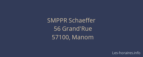 SMPPR Schaeffer