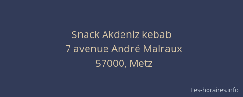 Snack Akdeniz kebab