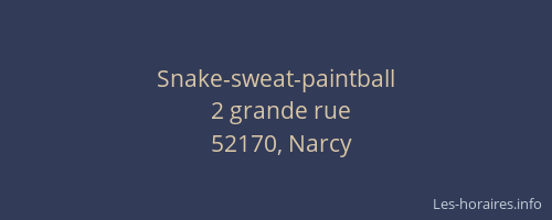 Snake-sweat-paintball