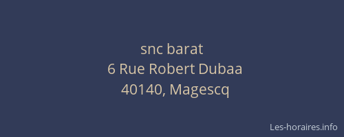 snc barat