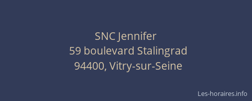 SNC Jennifer
