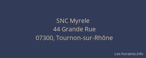 SNC Myrele