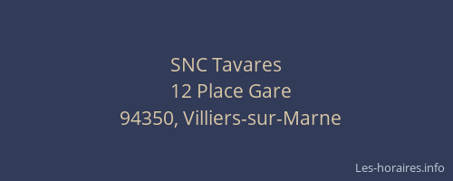 SNC Tavares