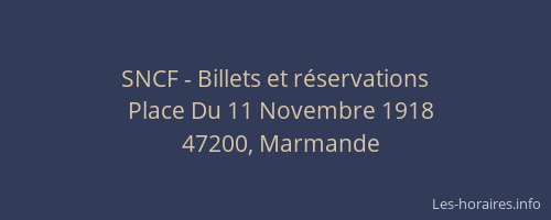 SNCF - Billets et r&eacute;servations