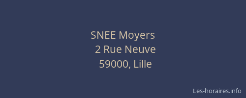 SNEE Moyers