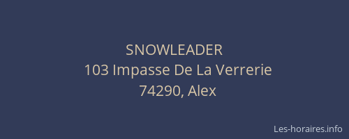 SNOWLEADER