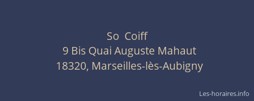 So  Coiff